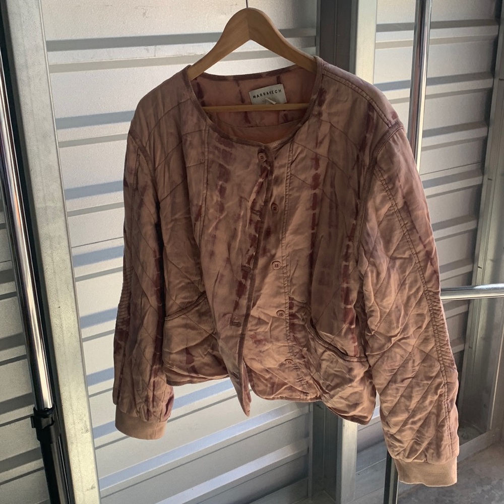 Blank NYC Pink Bomber Jacket